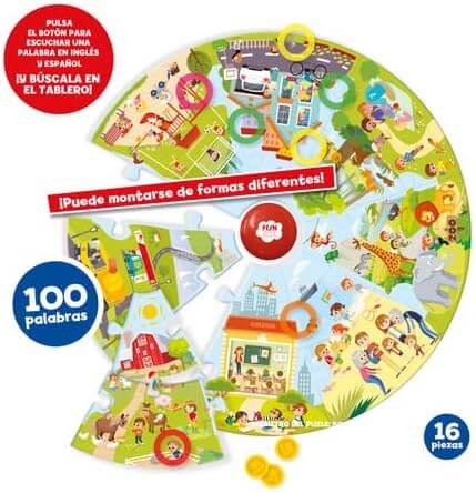 Búho 100 palabras - Juego de mesa - Funtastic - Desde 4 años