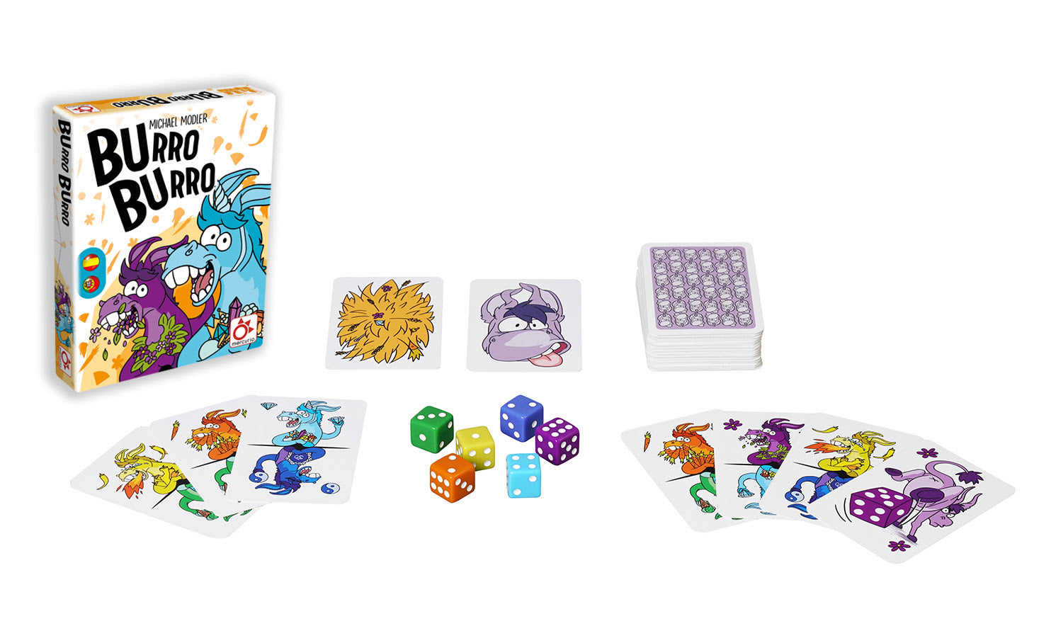 Burro Burro - Juego de mesa - Mercurio - Desde 8 años Board Games