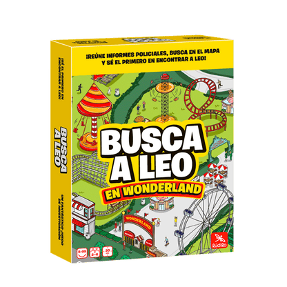 Busca a Leo - Juego de mesa - Ludilo - Desde 8 años