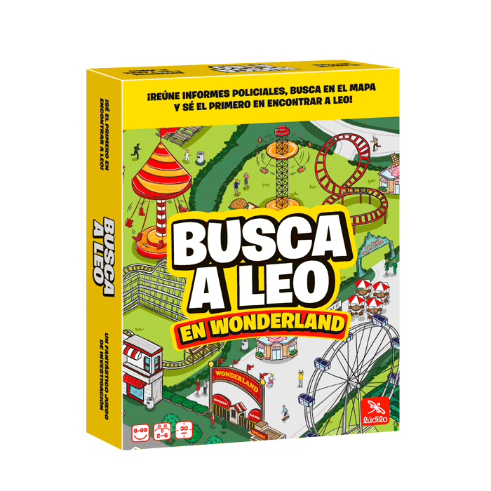 Busca a Leo      - Juego de mesa - Ludilo - Desde 8 años