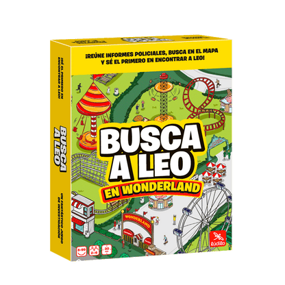 Busca a Leo      - Juego de mesa - Ludilo - Desde 8 años