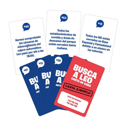 Busca a Leo      - Juego de mesa - Ludilo - Desde 8 años