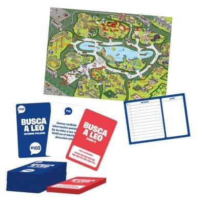 Busca a Leo      - Juego de mesa - Ludilo - Desde 8 años