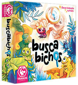 Busca bichos | 4 años | 2 a 4 jugadores | Tranjis