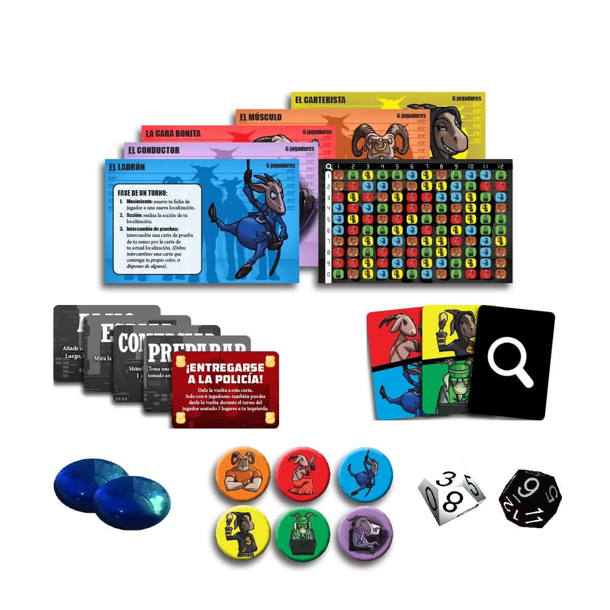 ¡ Cabritos ! - Juego de mesa - Devir - +14 años
