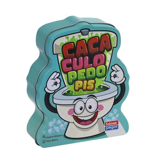 Caca Culo Pedo Pis – cartas rápidas para reír sin pensar demasiado · 8+ · 2-5 jugadores · 1-5 min · Falomir