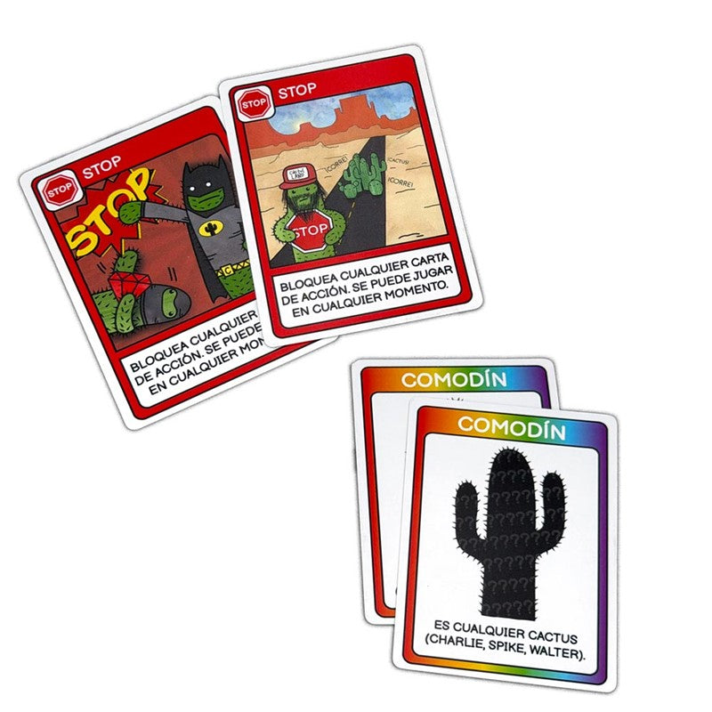 Cactusland - Juego de mesa - Mercurio - 2-6 jugadores - 8+ años - 20 min