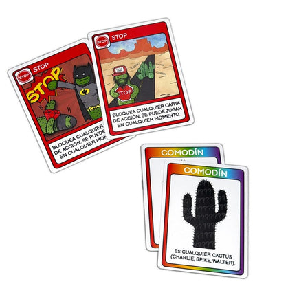 Cactusland - Juego de mesa - Mercurio - 2-6 jugadores - 8+ años - 20 min