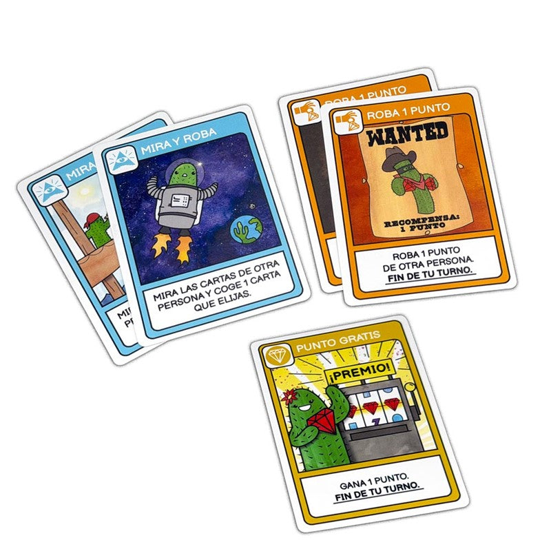 Cactusland - Juego de mesa - Mercurio - 2-6 jugadores - 8+ años - 20 min