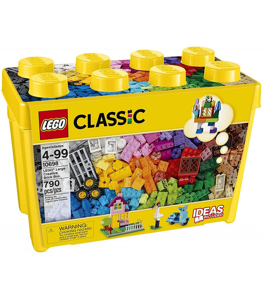 LEGO 10698 Classic Ladrillos e Ideas - 790 piezas con Caja de Almacenaje Lego incluida