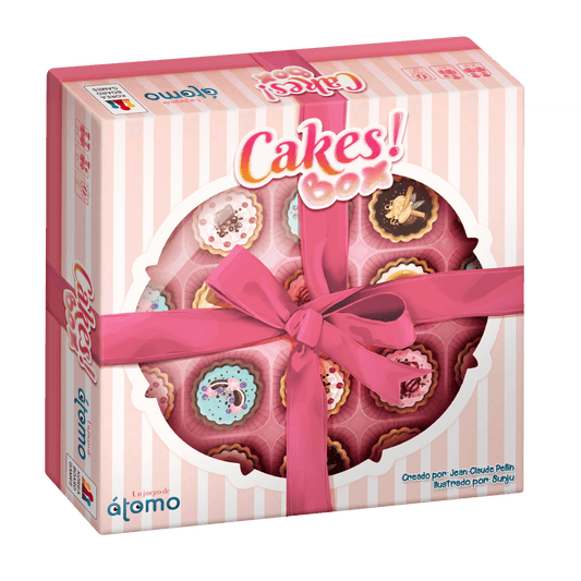 Cakes Box ! - Juego de mesa - Atomo - +6 Años - 2 a 4 jugadores