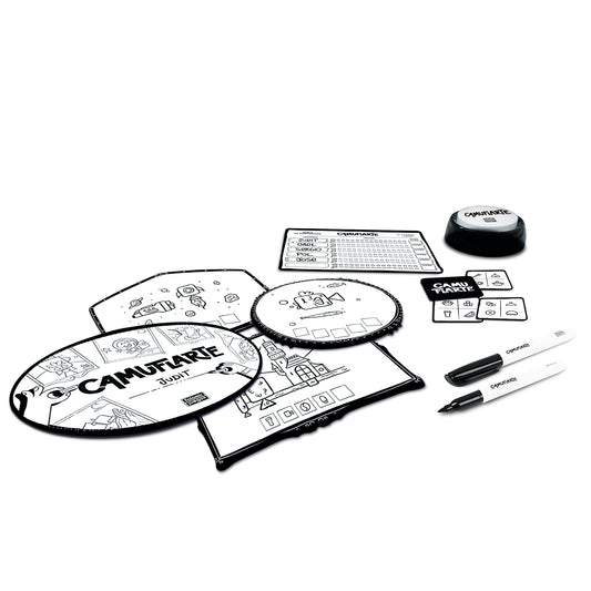 Camuflarte - Juego de mesa - FALOMIR - 3-6 jugadores - 8+ años - Menos de 30 min