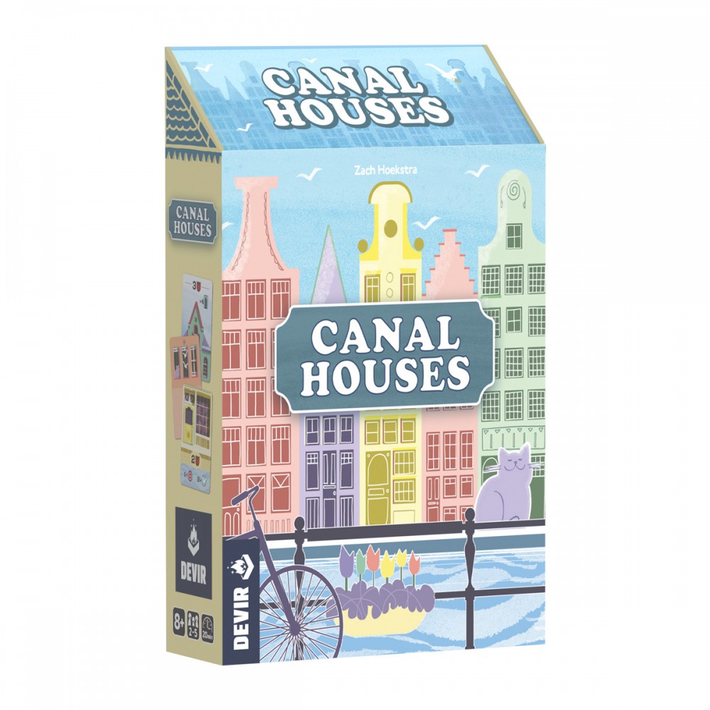 Canal Houses - Juego de mesa - Devir - 2-5 jugadores - 8+ años - 15-20 min