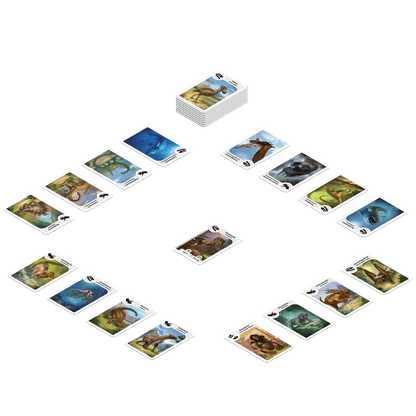 Cardline Dinosaurios - Juego de mesa - Asmodee - Desde 7 años