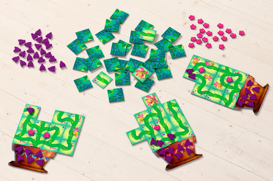 Carni Flora  - Juego de mesa de losetas  - Haba - Desde 6 años - 2 a 4 jugadores