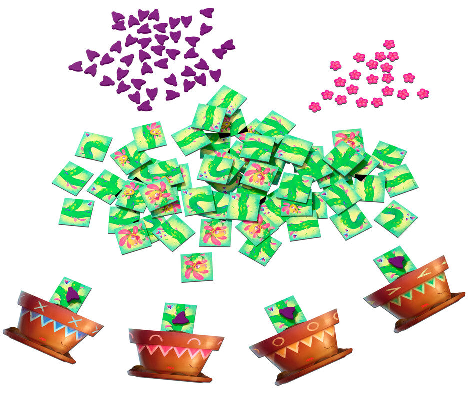 Carni Flora  - Juego de mesa de losetas  - Haba - Desde 6 años - 2 a 4 jugadores
