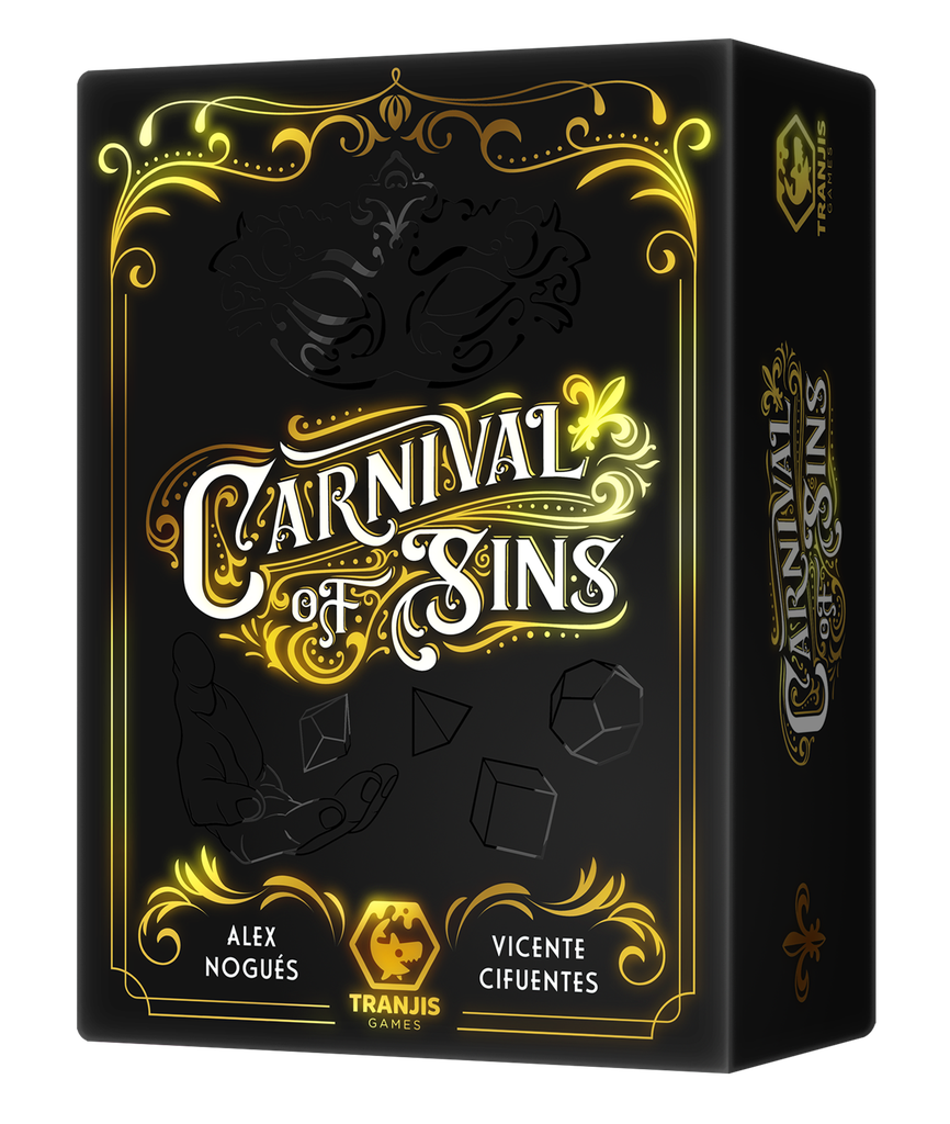Carnival of Sins - Juego de mesa - Tranjis - 2-5 jugadores - 10+ años - 15 min