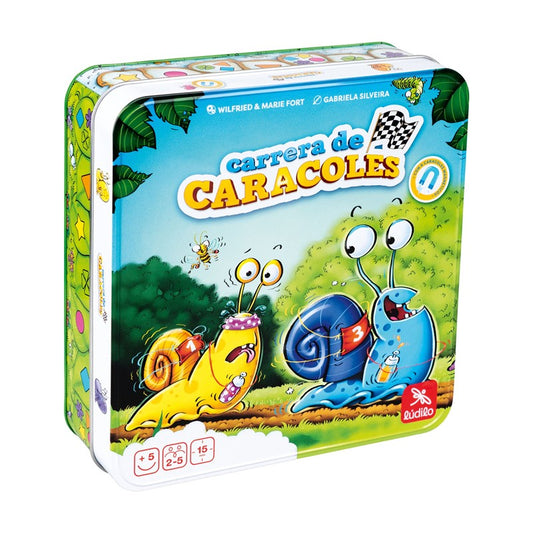 Carrera de Caracoles - Juego de mesa - Ludilo - 2-5 jugadores - 5+ años - 15 min