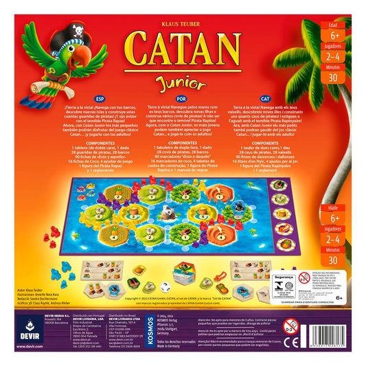 Catan Junior - Juego de mesa - Devir - Desde 6 años