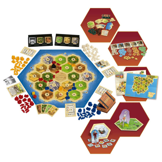 Catán Plus Ed 2023 - Juego de mesa - Devir - Desde 8 años Board Games