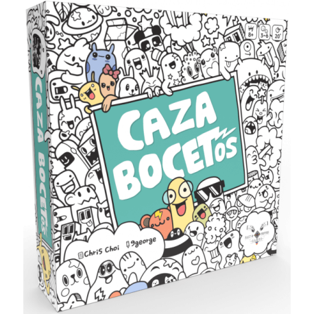 Caza Bocetos - Juego de mesa - Salt & Pepper - Desde 8 años Board Games