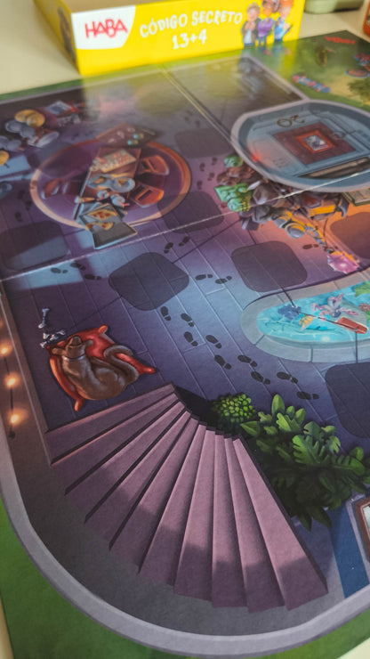 Código Secreto 13+4 KM0 - Juego de mesa - Haba - 2-4 jugadores - 8+ años - 15 min