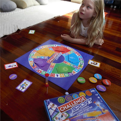 Challenge Sport - Juego de mesa - Funtastic - Desde 3 años - 2 a 6 jugadores