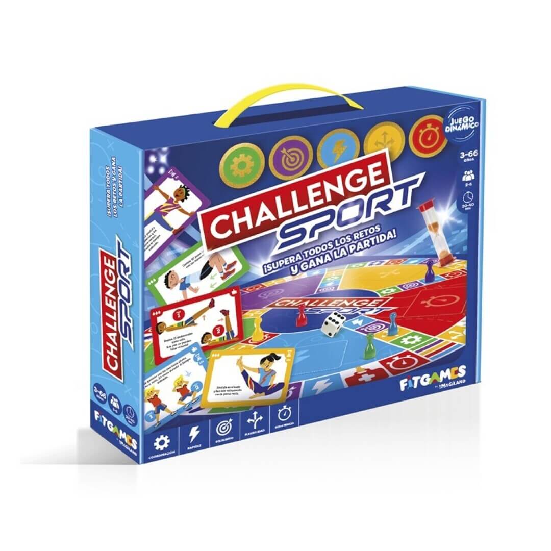 Challenge Sport  - Juego de mesa - Funtastic - Desde 3 años - 2 a 6 jugadores