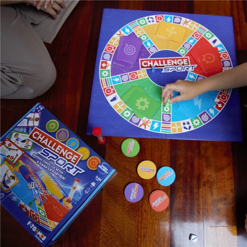Challenge Sport  - Juego de mesa - Funtastic - Desde 3 años - 2 a 6 jugadores