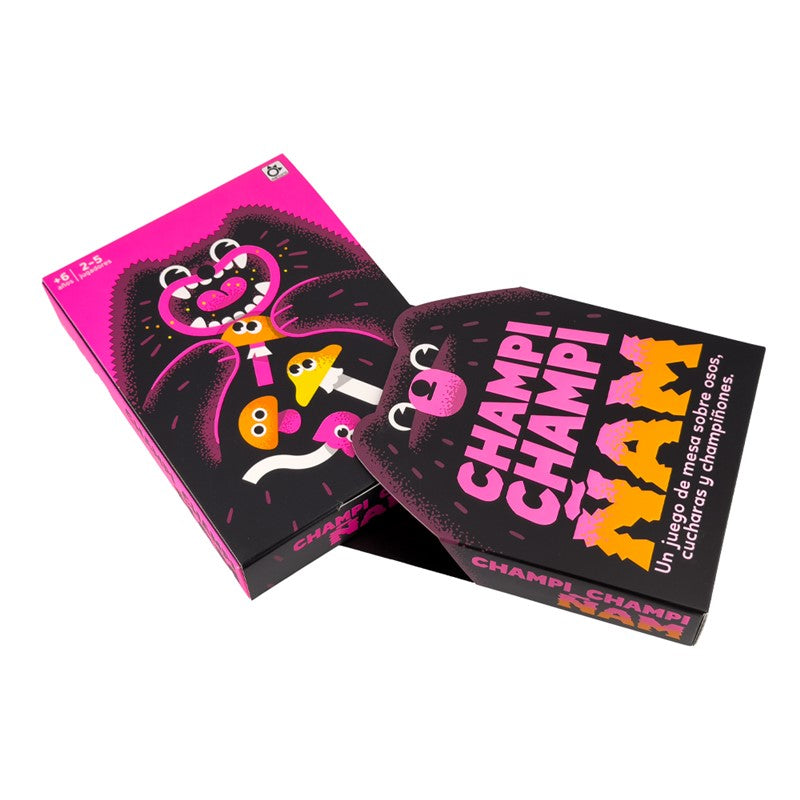Champi Champi Ñam - Juego de mesa - Mercurio - 2-5 jugadores - 6+ años - 15 min