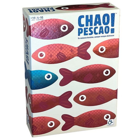 Chao Pescao - Mercurio - Party Game de Faroleo y Deducción - 4-10 Jugadores, 20-30 min
