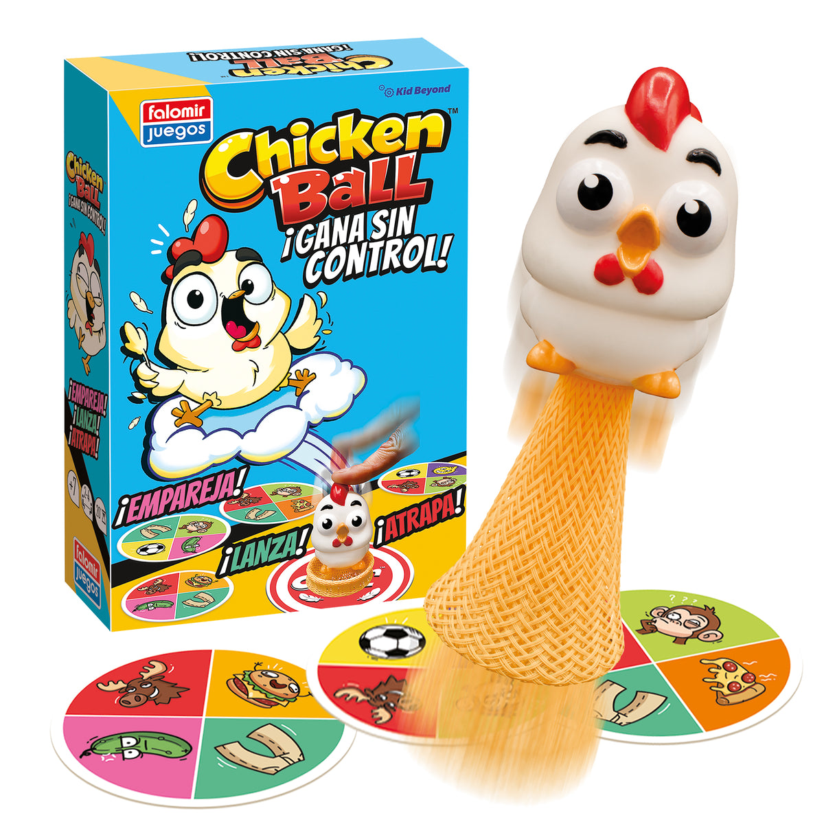 Chicken Ball - Juego de mesa - FALOMIR - 2-4 jugadores - 7+ años - 20 min