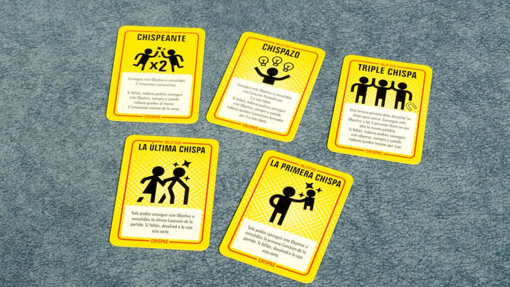 Chispas - Juego de conexión mental - Tranjis - 2 a 6 jugadores +8 años