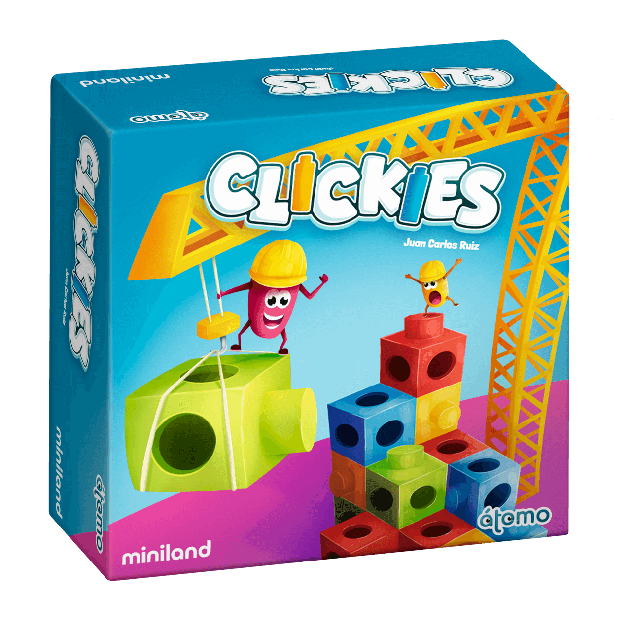 CLICKIES - Juego de mesa - Atomo - Desde 6 años