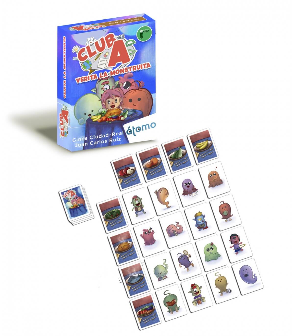 Club A Verita la monstruita     - Juego de mesa - Atomo - Desde 6 años