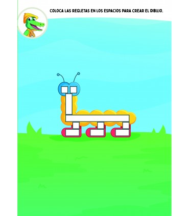 COCO JUEGA CON LAS REGLETAS 3-6 AÑOS Vol 1 Books