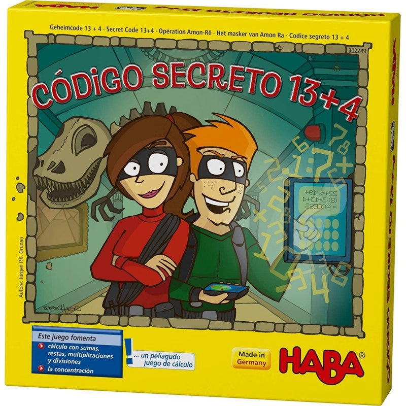 Código secreto 13+4 - Juego de mesa - Haba - Desde 8 años  - Edición original