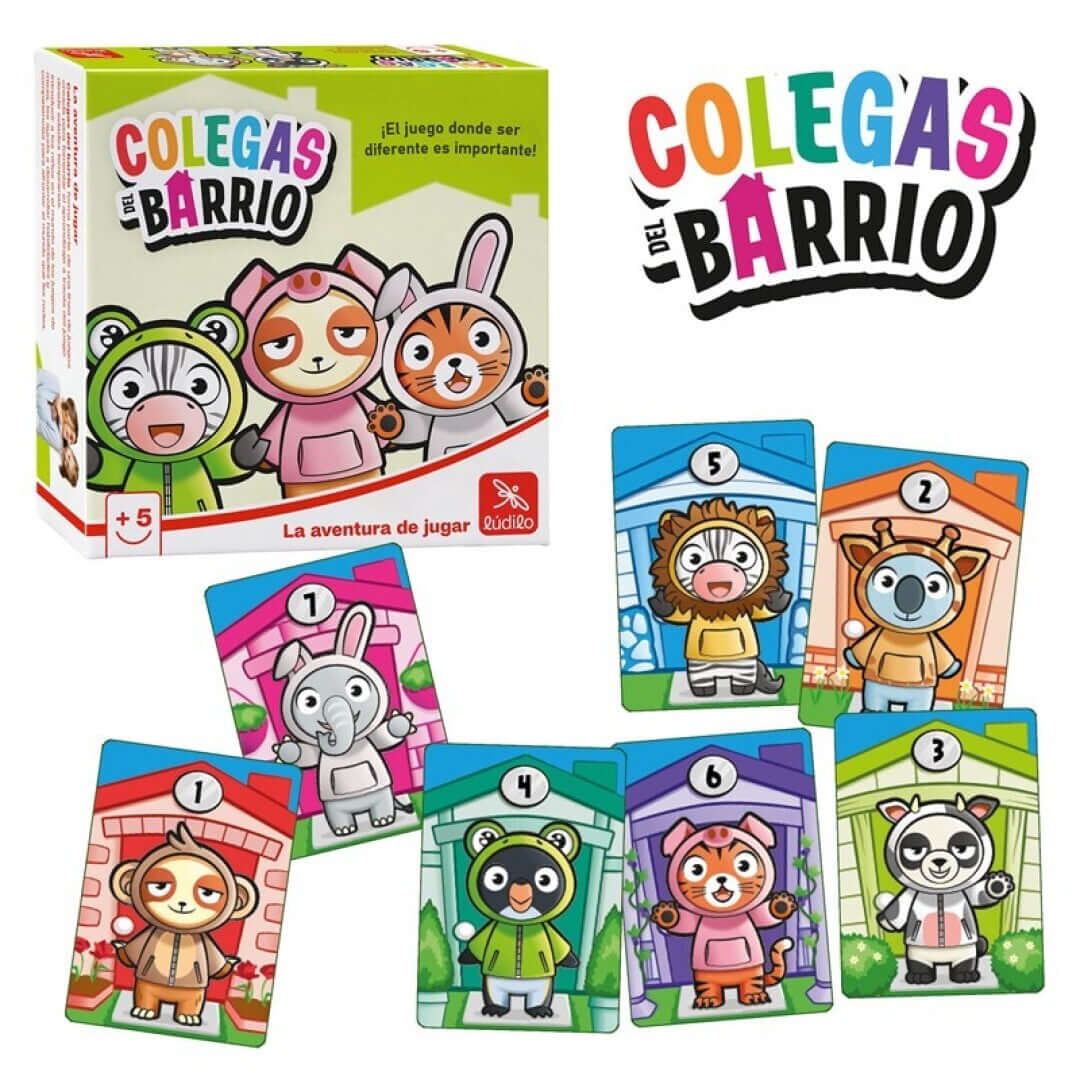 Colegas del Barrio - Juego de mesa - Ludilo - Desde 5 años Board Games