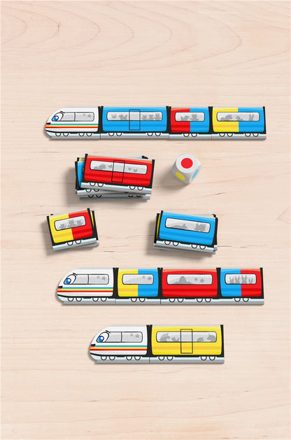 Color Express - Juego de mesa - Haba - 2-3 jugadores - 2+ años - 5-10 min