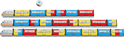Color Express - Juego de mesa - Haba - 2-3 jugadores - 2+ años - 5-10 min