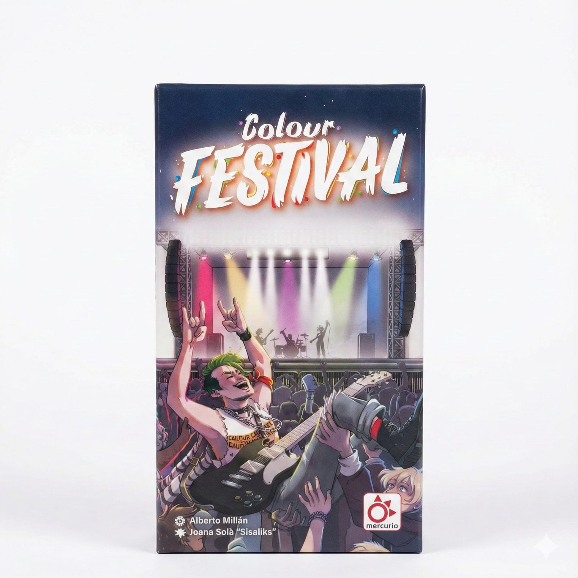 Color Festival - Party Game - Mercurio - +8 años - 2 a 5 jugadores