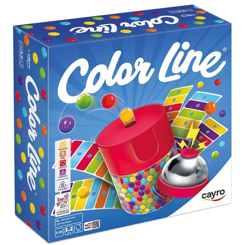 Color Line - Juego de mesa - Cayro - Desde 5 años