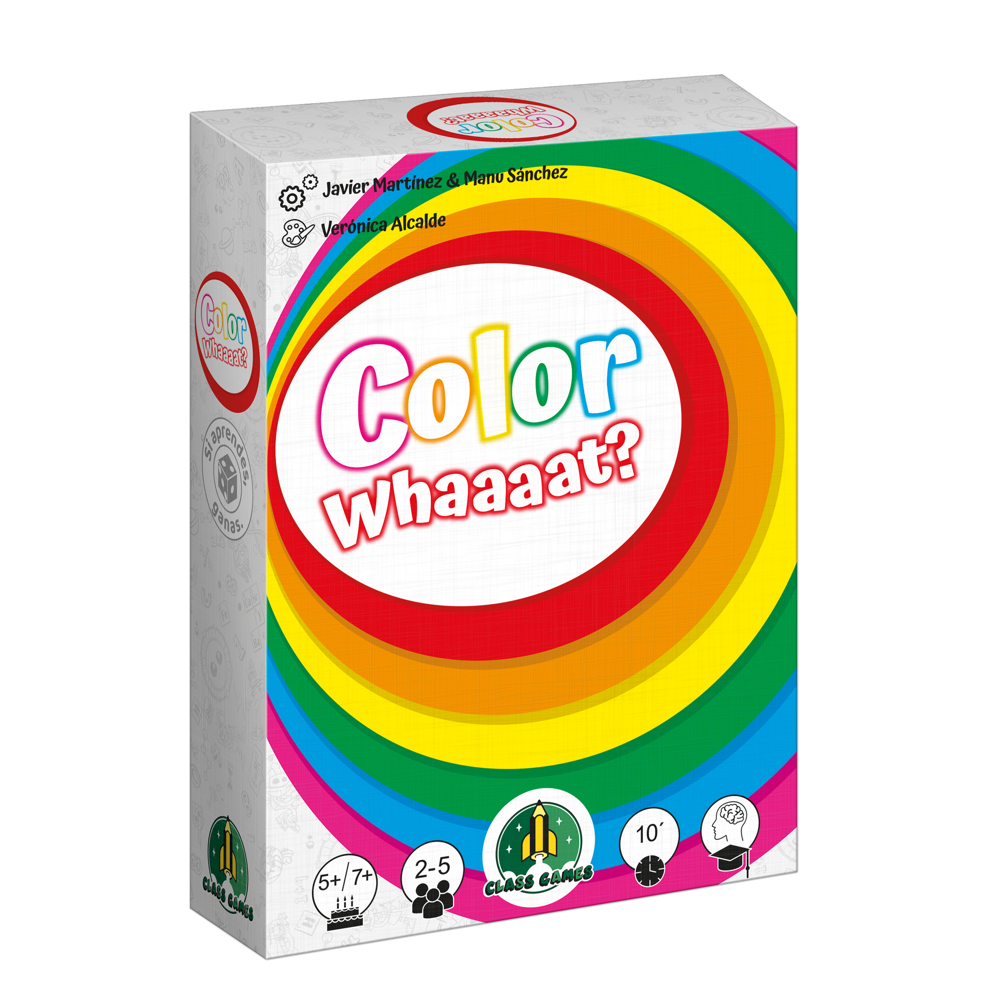 Color What?  - ¿Qué es más rápido? ¿Vista o mente? +5 años 2 a 8 jugadores