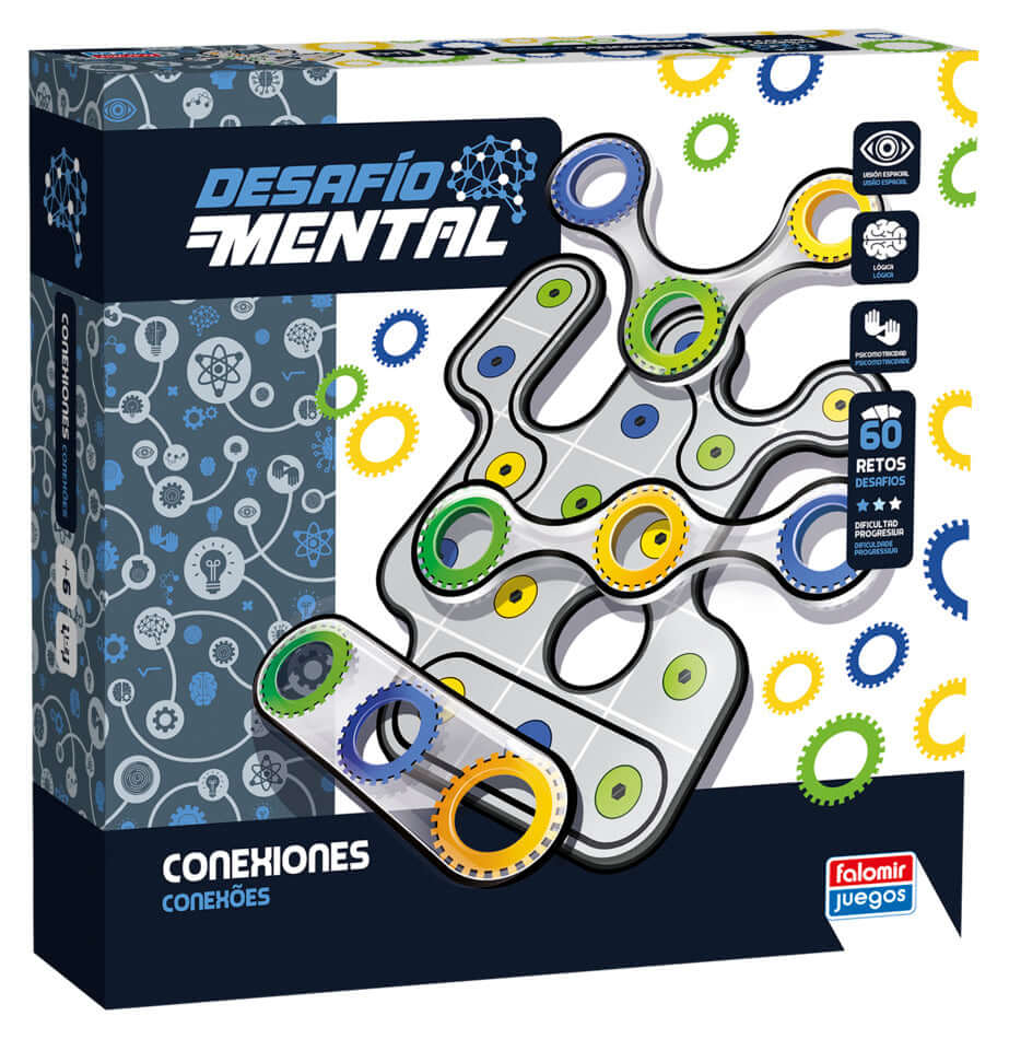 Conexiones Desafío Mental - Juego de mesa - FALOMIR - Desde 8 años