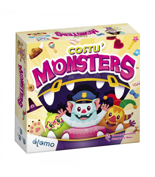 COSTU' MONSTERS - Juego de mesa - Atomo - Desde 5 años Board Games