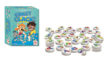 Crazy Clack! - Juego de mesa infantil de rapidez y atención - Mercurio - Desde 4 años - De 2 a 6 jugadores