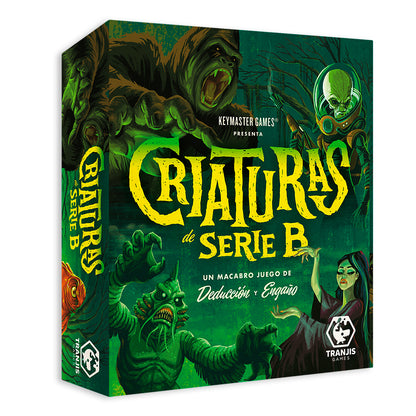 Criaturas de Serie B - Juego de mesa - Tranjis - 2-5 jugadores - 14+ años - 20 min
