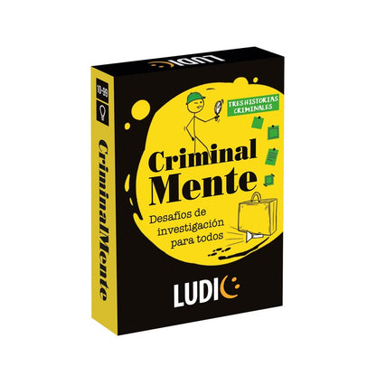Criminalmente - Juego de mesa - Ludilo - 2-8 jugadores - 10+ años - 15 min