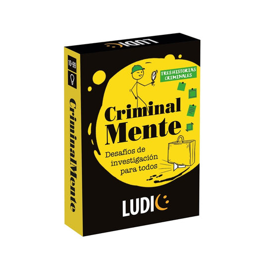 Criminalmente - Juego de mesa - Ludilo - 2-8 jugadores - 10+ años - 15 min
