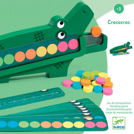 Crococroc - Juego de mesa - Djeco - Desde 3 años Board Games